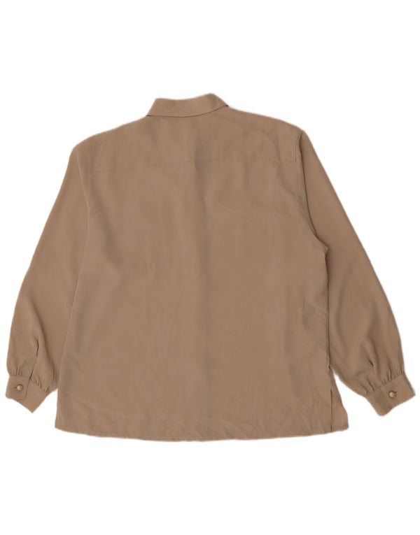 Damska bluzka oversize Michele Boyard IT 42, średni khaki, poliester