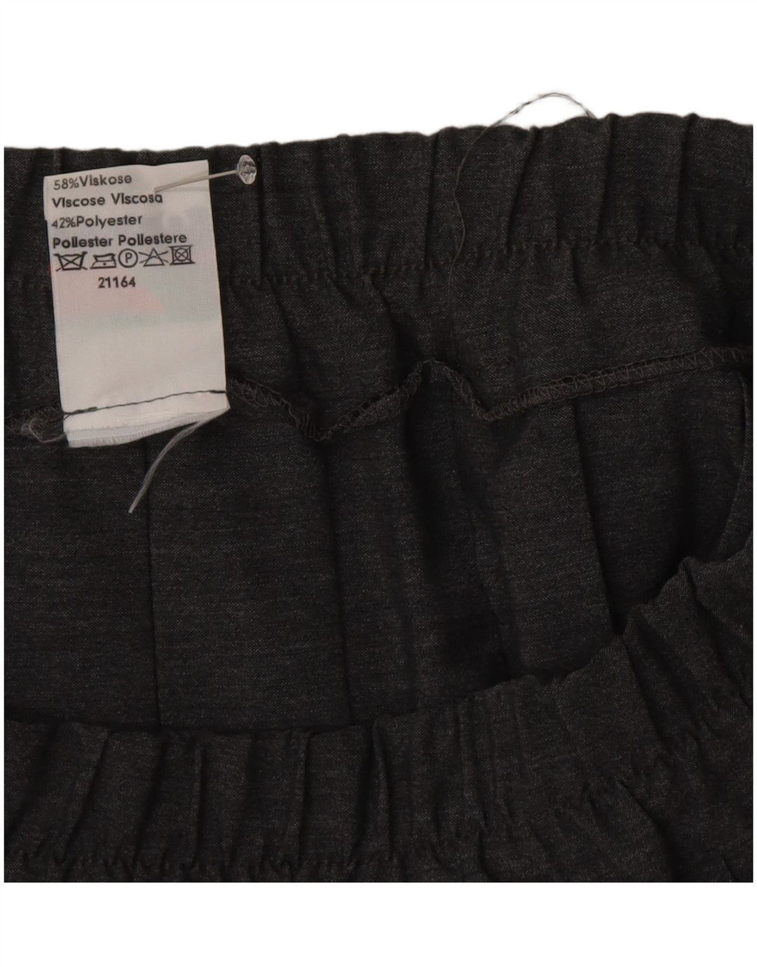 Plisowana spódnica damska Ecco EU 42 Large W32 Szara wiskoza