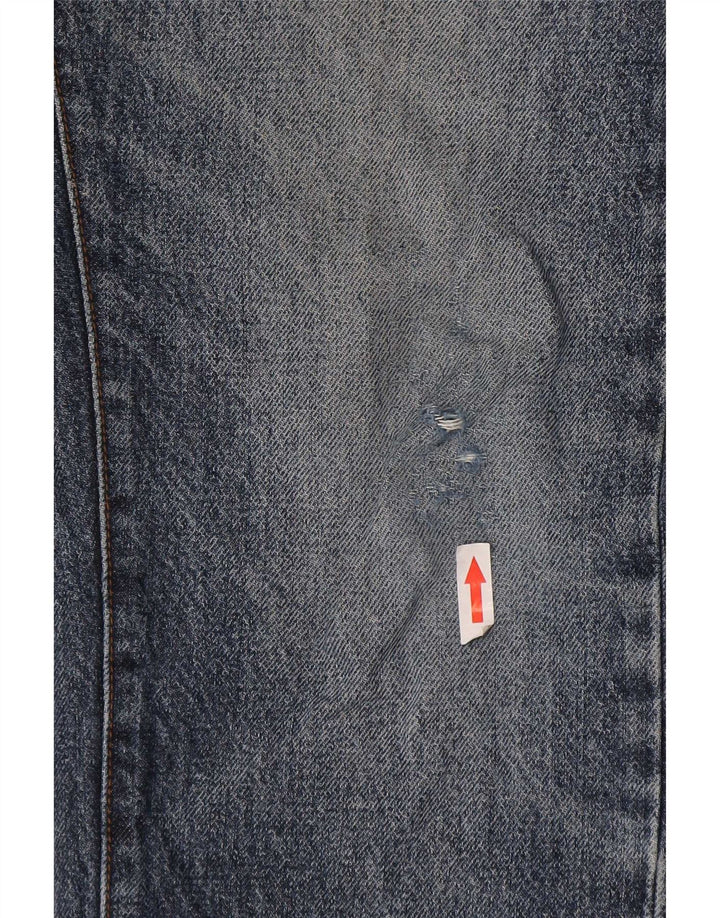 Lacoste Męskie Jeansy Slim W30 L32 Niebieskie Bawełniane