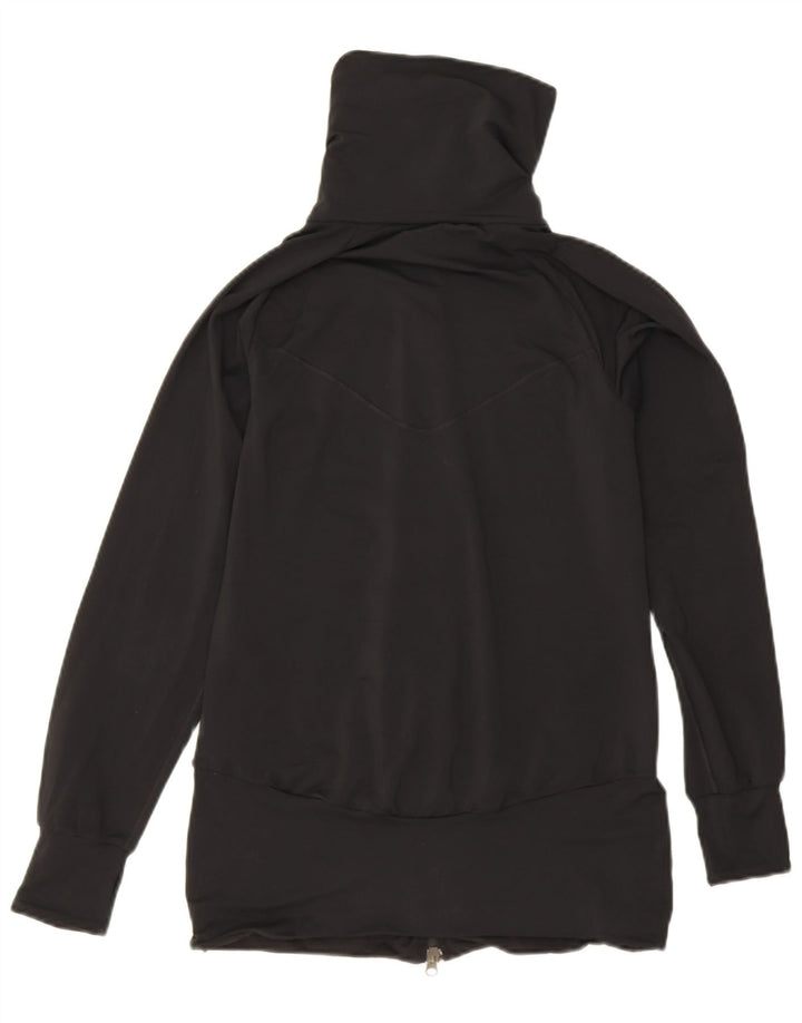 Damska kurtka dresowa Nike UK 10/12, średnia czarna, poliestrowa, sportowa