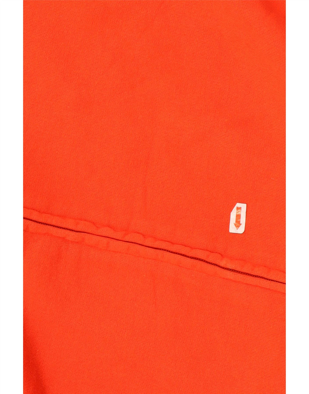 Męska kurtka dresowa Kappa, średnia pomarańczowa bawełna