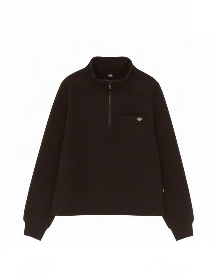 Damska bluza Dickies z zamkiem błyskawicznym UK 14, średnia czarna