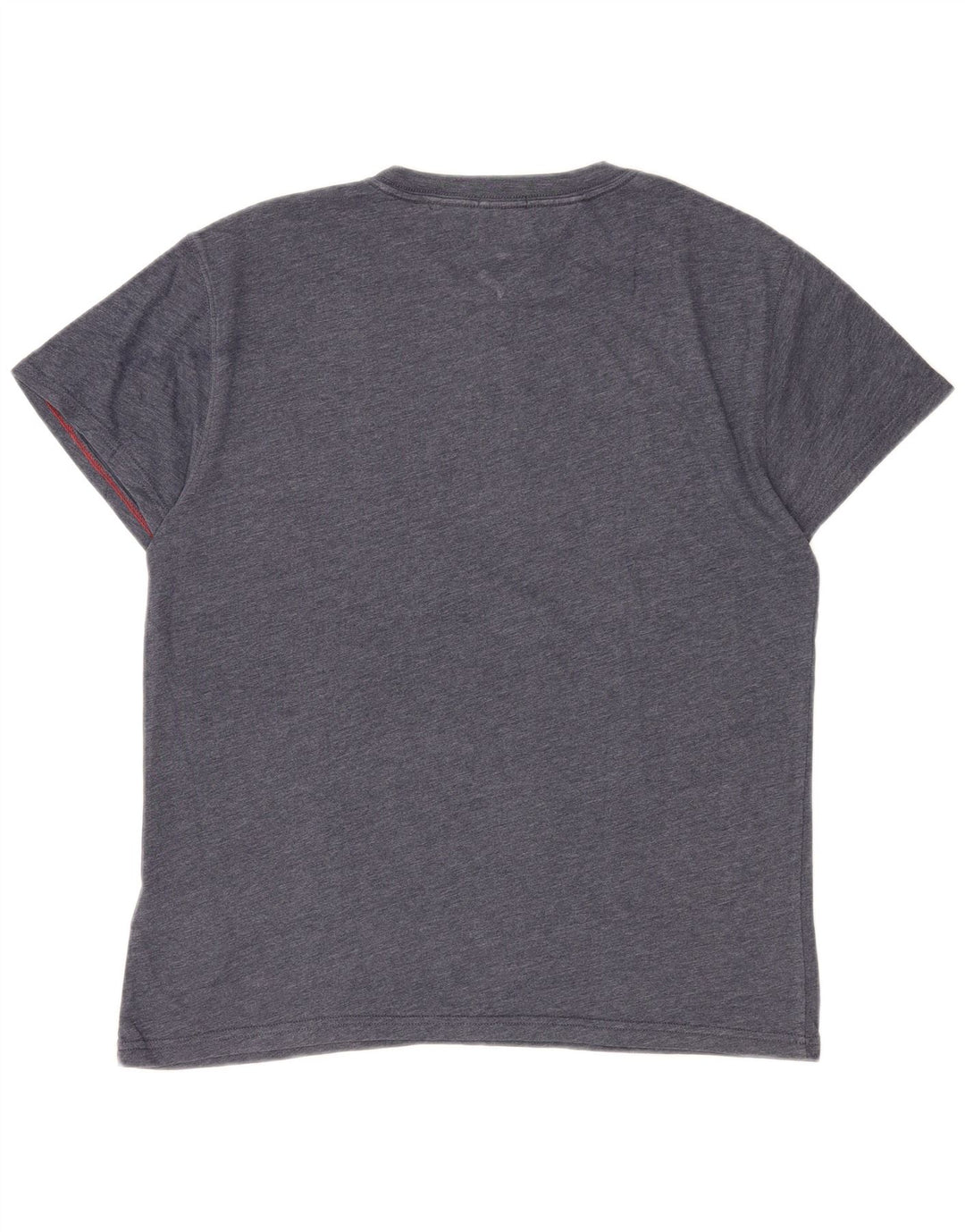 Męska koszulka z grafiką Tommy Hilfiger Top, średnia, granatowa bawełna