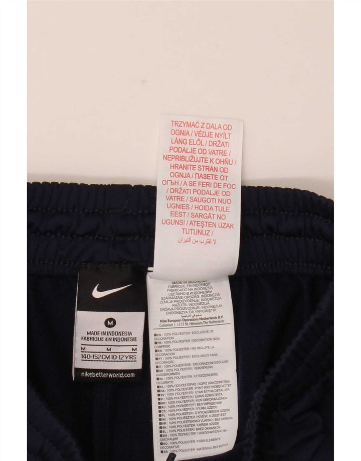 Chłopięce spodnie dresowe Nike 10-11 lat, średni granatowy, poliester