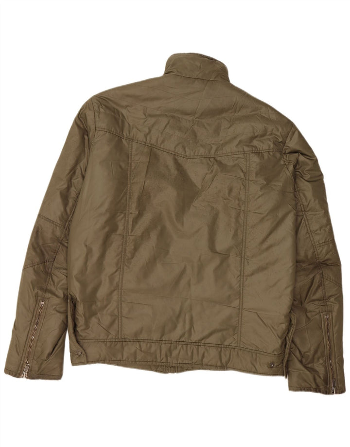 LEE Męska ocieplana kurtka UK 44 2XL Khaki Poliester