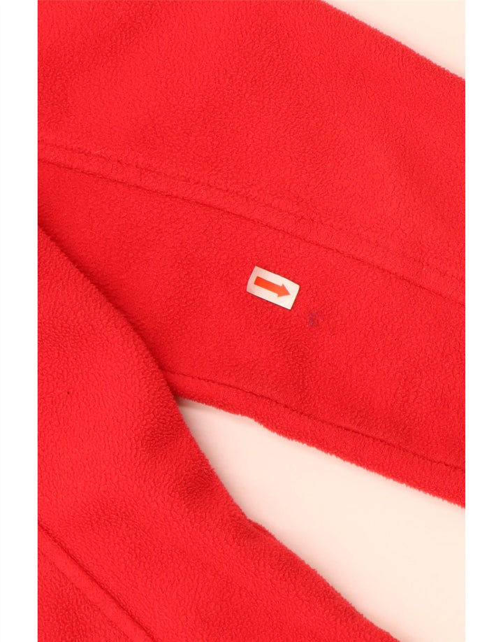 Damska kurtka polarowa COLUMBIA UK 12, średni czerwony poliester