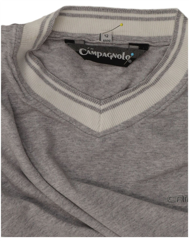 T-shirt chłopięcy Campagnolo 11-12 lat, szary, nakrapiany