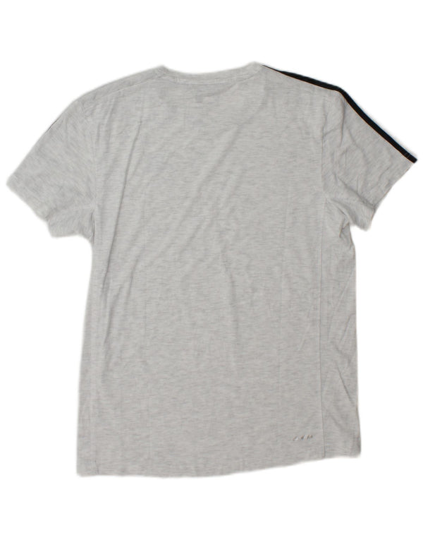 Adidas Męska koszulka Climalite Top Medium Grey Flecked