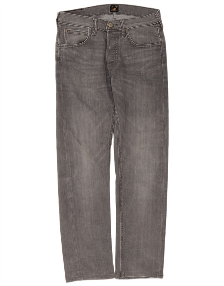 Damskie jeansy LEE Daren Slim W29 L28 Szara bawełna