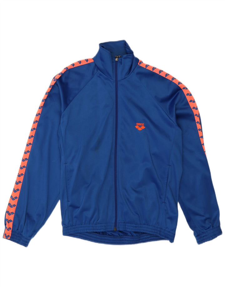 Męska kurtka dresowa Arena, średnia niebieska