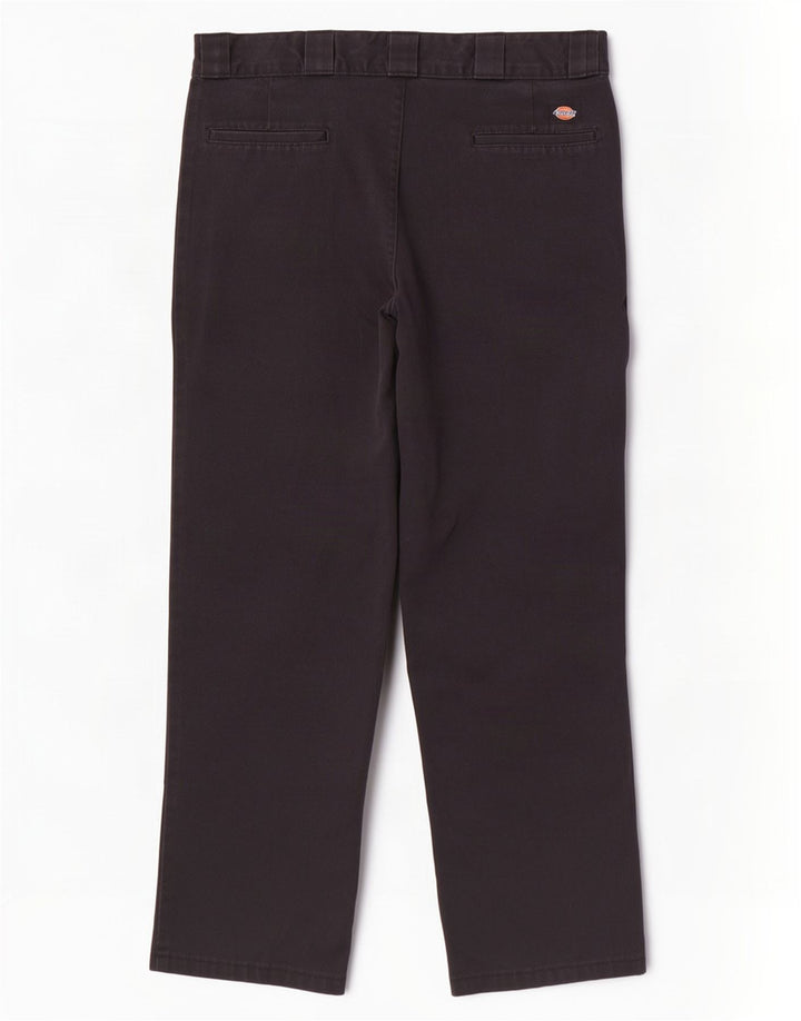 Męskie proste spodnie chino Dickies W34 L29 czarne