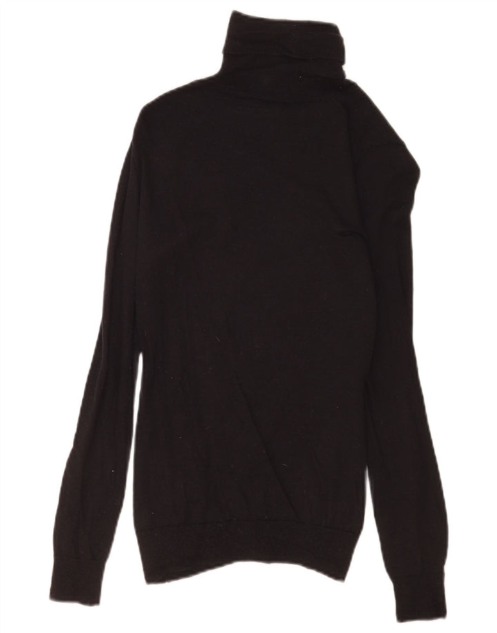 Sweter damski Massimo Dutti z wywijanym dekoltem UK 8, mały czarny