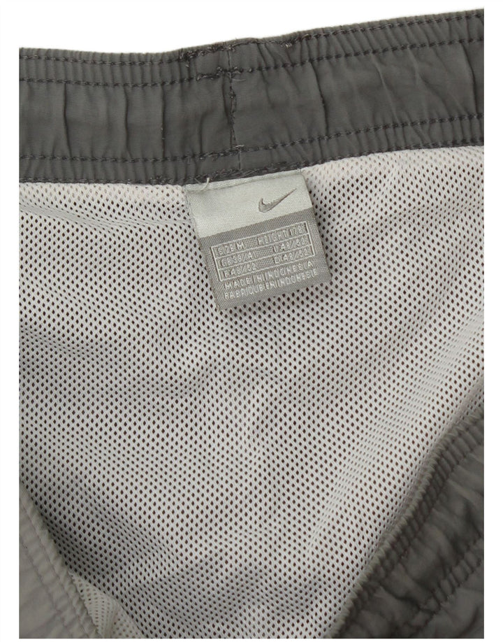 Męskie spodenki sportowe Nike UK 39/41 Średni szary nylon z blokami kolorów