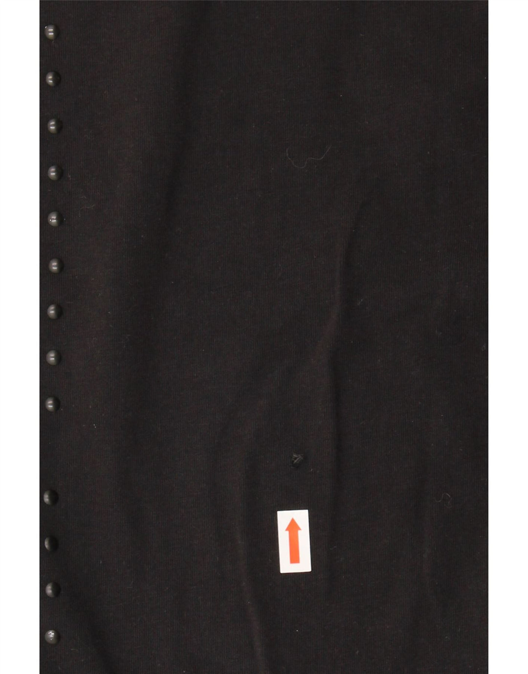 MARKS & SPENCER Womens Crop Leggings UK 14 Medium  Black Cotton Vintage Marks & Spencer and Second-Hand Marks & Spencer from Messina Hembry 