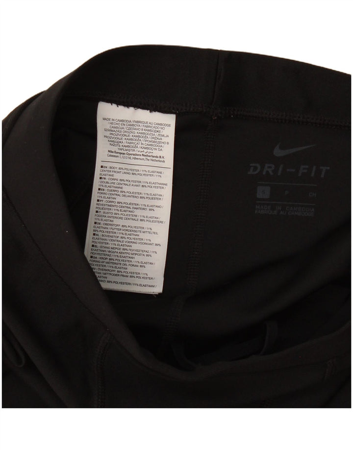 Męskie legginsy Nike Dri Fit, małe, czarne, poliestrowe