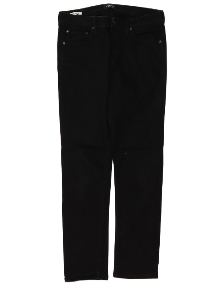 Męskie jeansy Jack & Jones GLENN Slim W32 L32 Czarne bawełniane