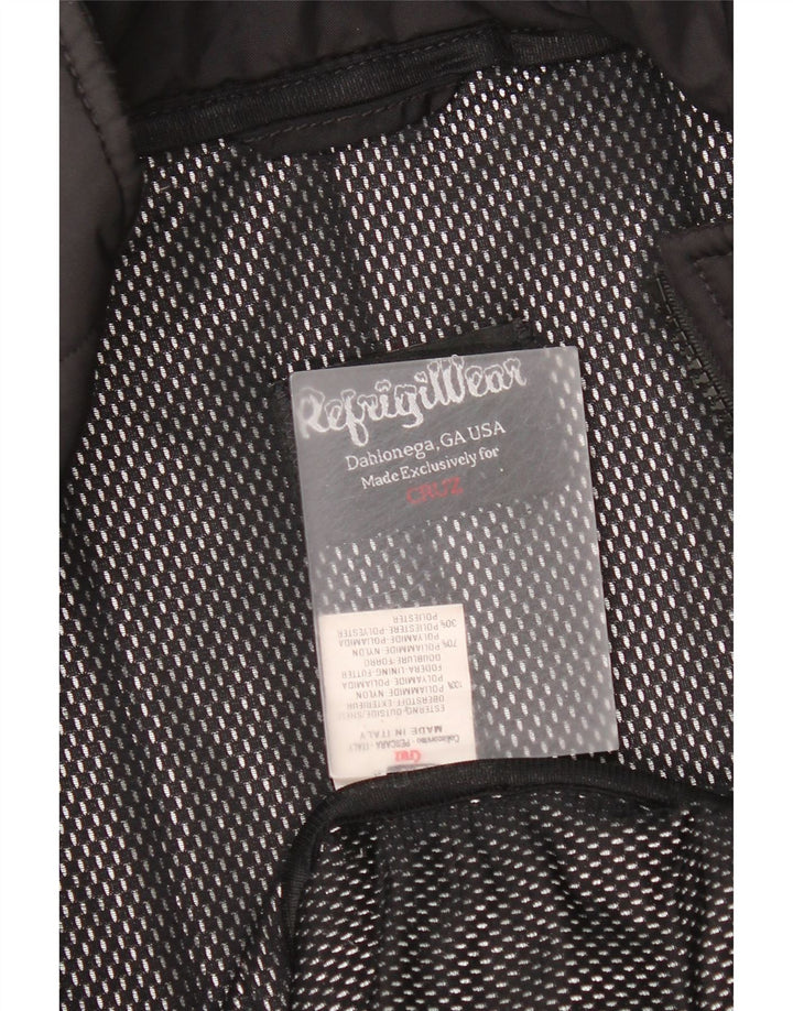 Kurtka wyściełana damska Refrigiwear Cruz UK 6 XS, czarna, poliamidowa
