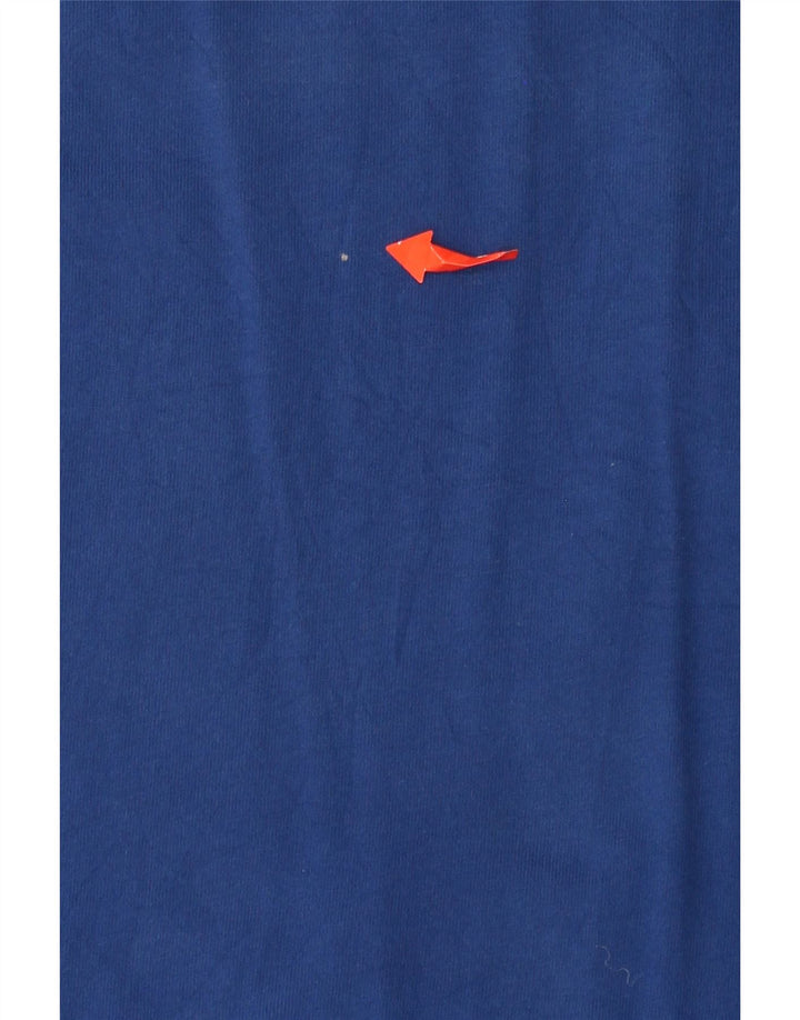 L.L.BEAN Męski T-shirt o tradycyjnym kroju, 2XL, niebieska bawełna