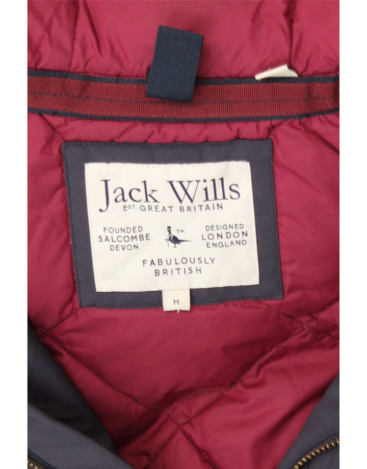 Męska ocieplana kurtka z kapturem Jack Wills UK 38, średni granat