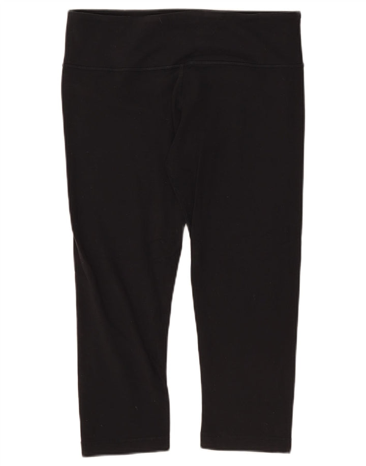 Damskie legginsy Capri Lululemon US 8, średnie czarne, syntetyczne