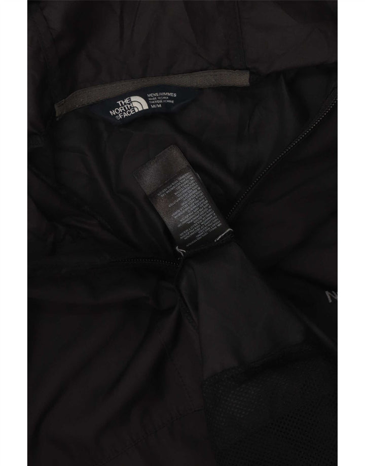 Męska kurtka przeciwdeszczowa z kapturem The North Face, UK 38, średni czarny poliester