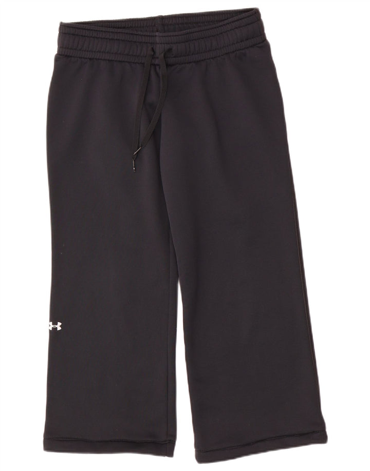 Damskie spodnie dresowe UNDER ARMOUR Crop UK 10 Small Black