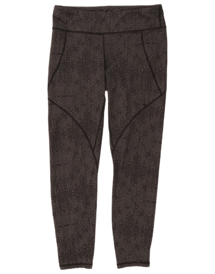 Legginsy damskie Patagonia UK 14, duże, szare, geometryczne, z poliestru