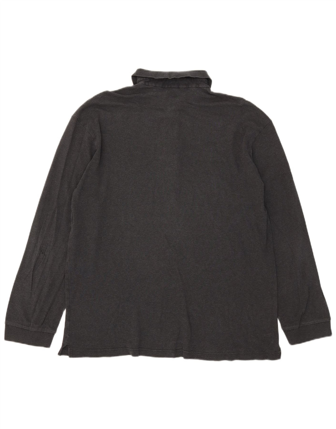 Męska koszulka polo z długim rękawem Hugo Boss, 2XL, szara