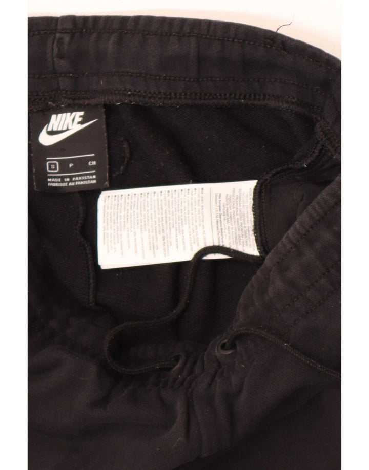 Męskie spodnie dresowe Nike, małe, czarne, bawełniane
