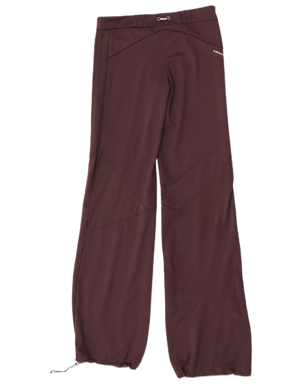 Damskie spodnie dresowe Adidas Clima 365 Joggers UK 8 Small Burgundy