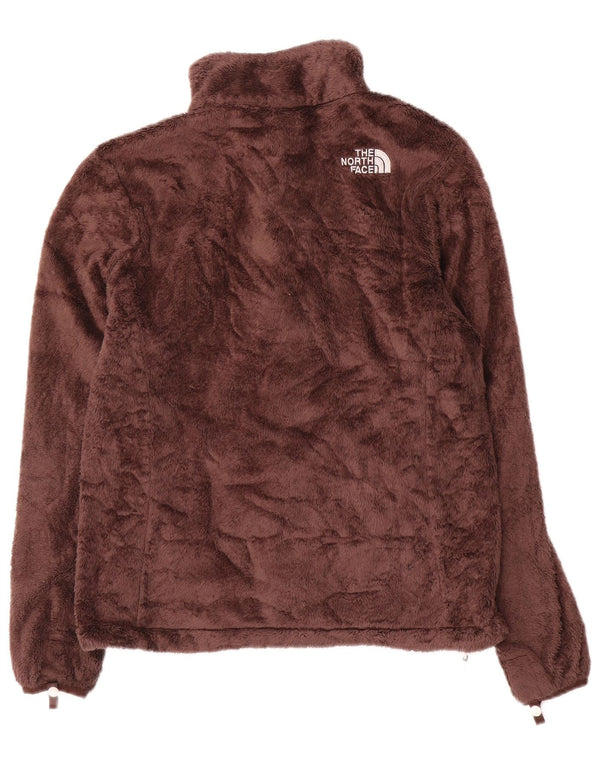 Damska kurtka polarowa The North Face UK 10, mała, brązowa, z poliestru