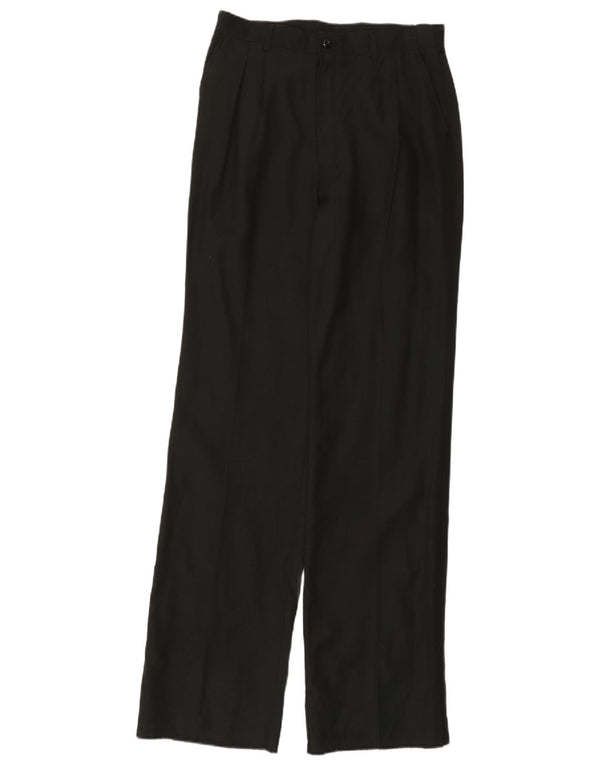 Męskie spodnie chino w stylu vintage W30 L36 Czarna wiskoza