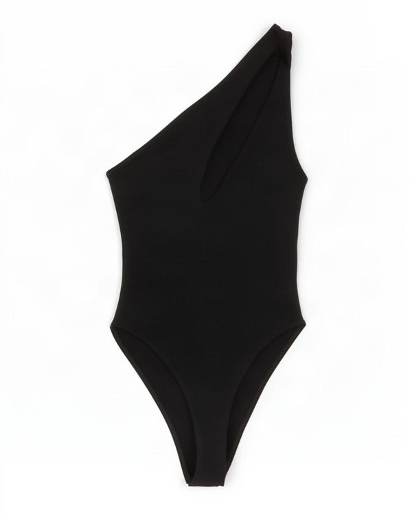 Body damskie Zara UK 8 Small, czarne, bawełniane