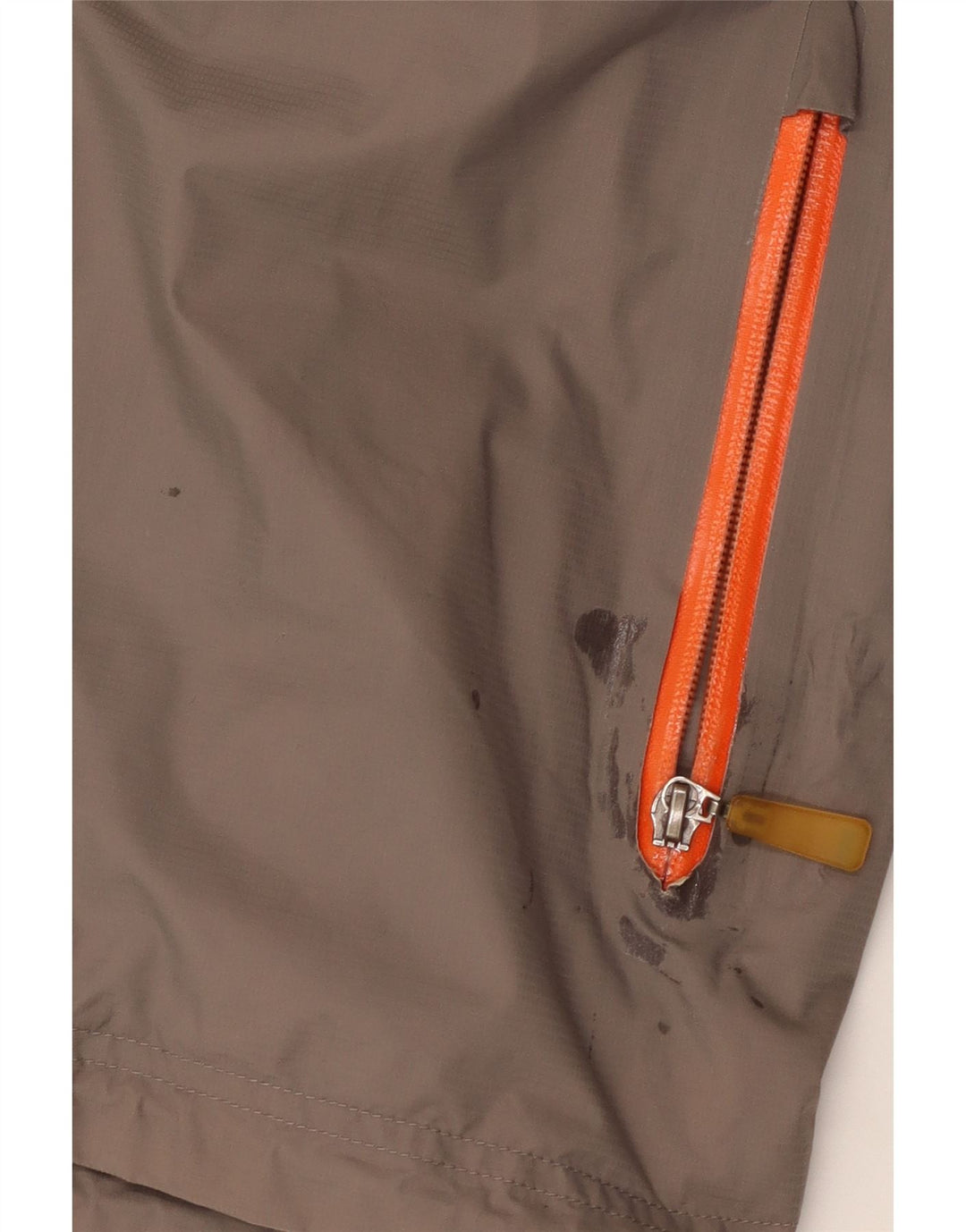 Męska kurtka przeciwdeszczowa Helly Hansen UK 40, duża, szary nylon