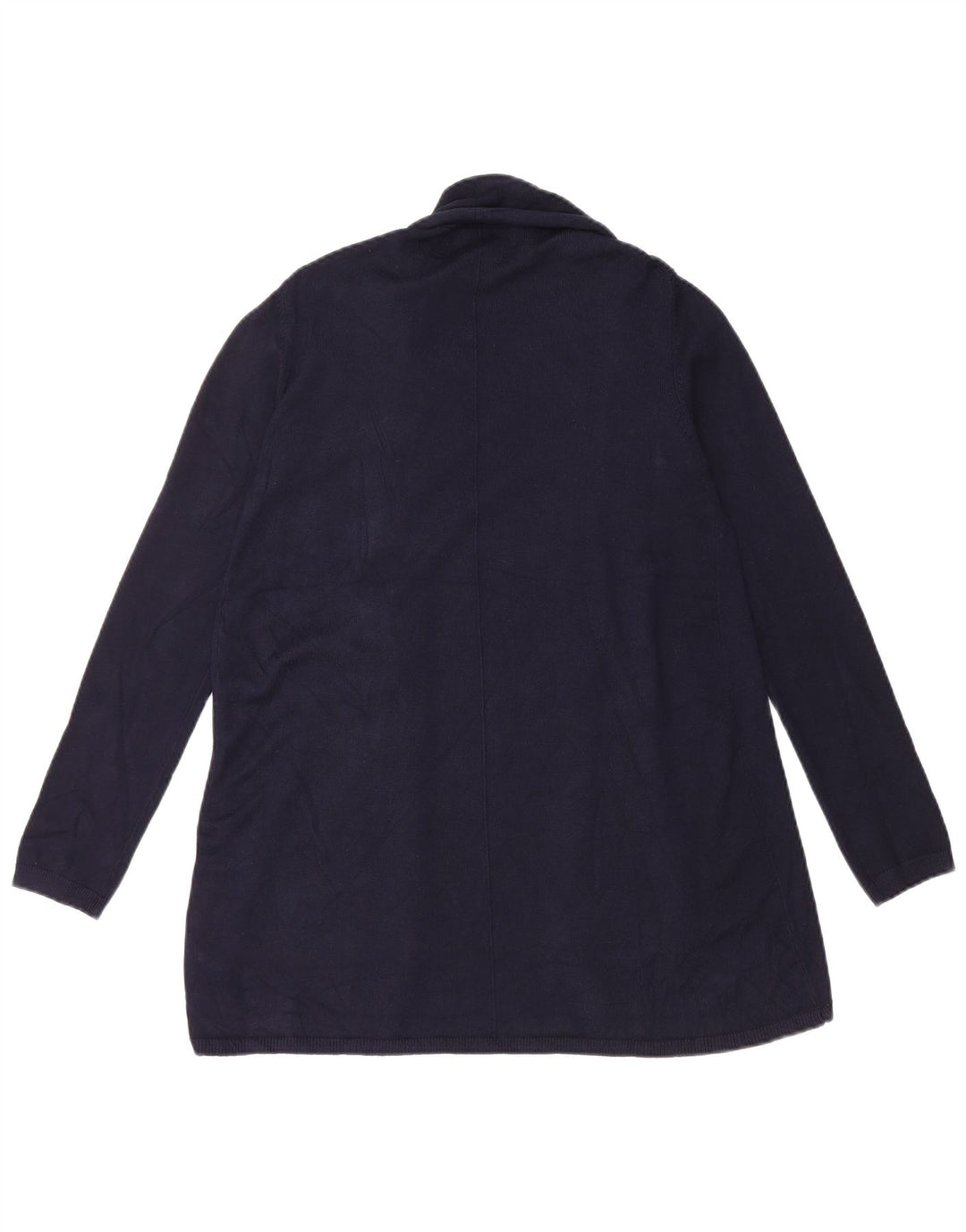 Sweter damski Zara Open Cardigan UK 14, duży, granatowy