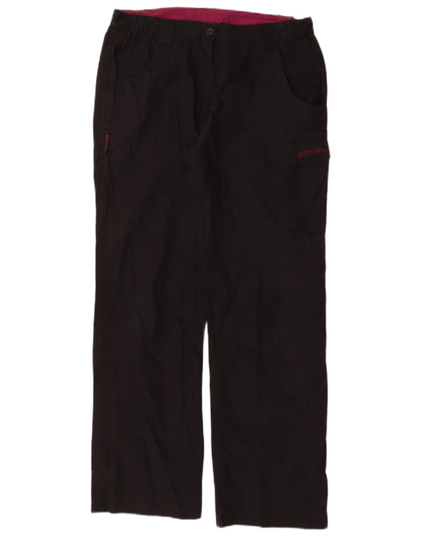 Damskie spodnie cargo Mountain Warehouse UK 12 Medium W34 L31 Czarne
