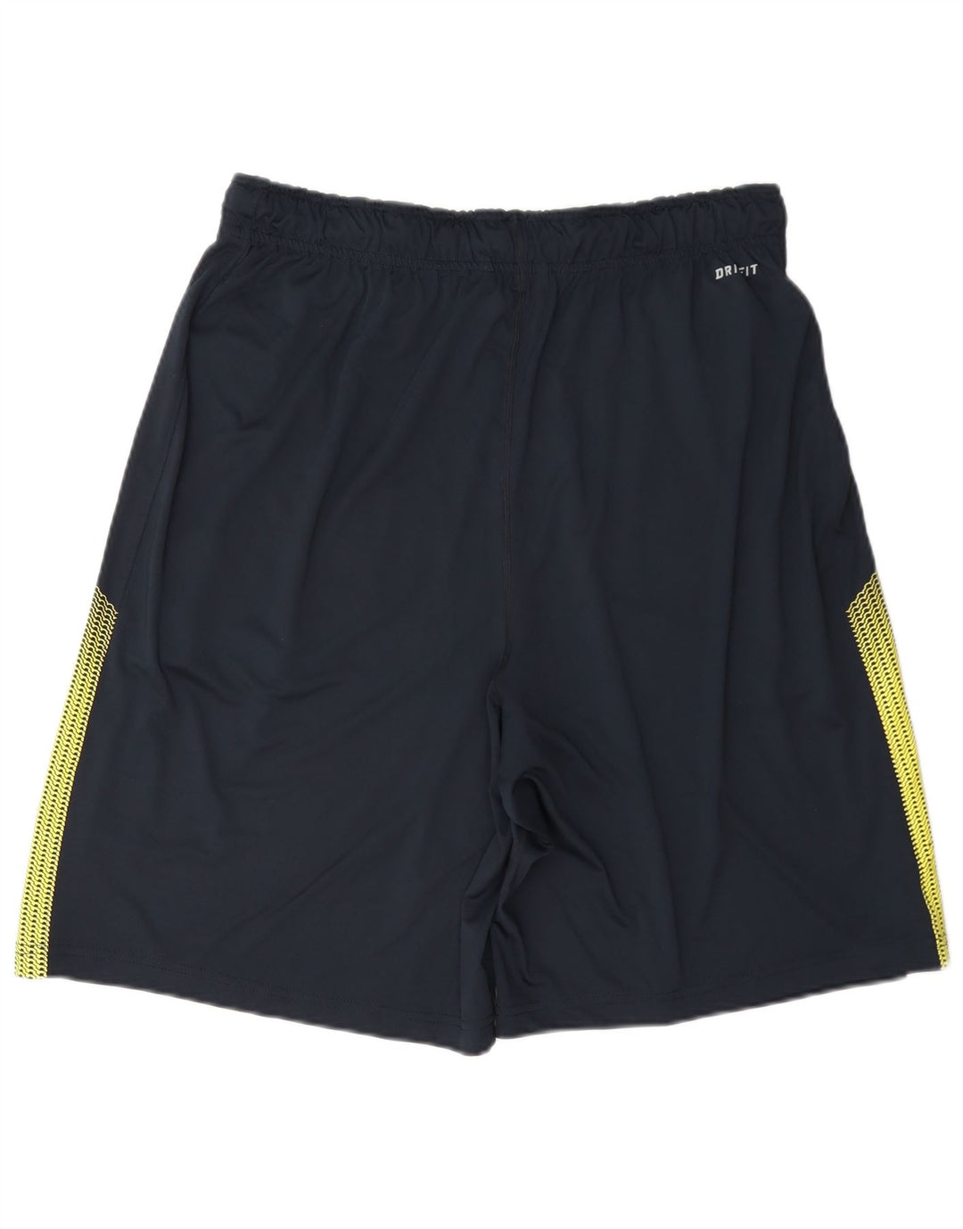 Męskie spodenki sportowe Nike Dri Fit, duży, granatowy, poliestrowy blok kolorów
