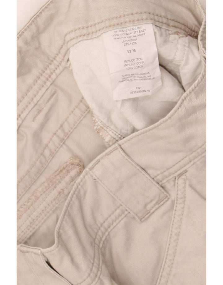 LEE Womens Casual Shorts US 12 Large W31 Beige Cotton Vintage Lee and Second-Hand Lee from Messina Hembry 