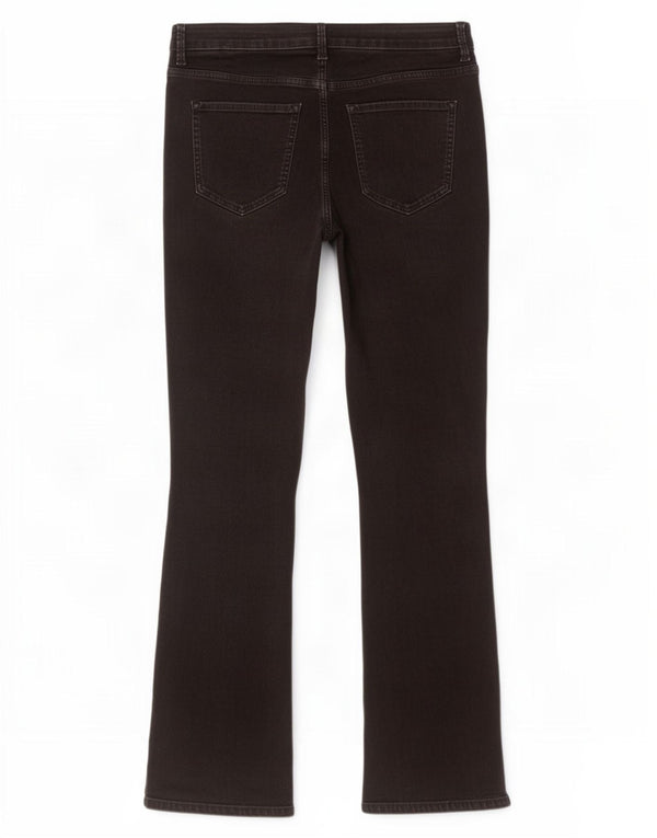 Marks & Spencer Damskie Jeansy Eva Bootcut UK 16 Duże W34 L33 Czarne