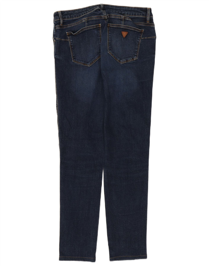 Jeansy damskie Guess W26 L26 granatowe