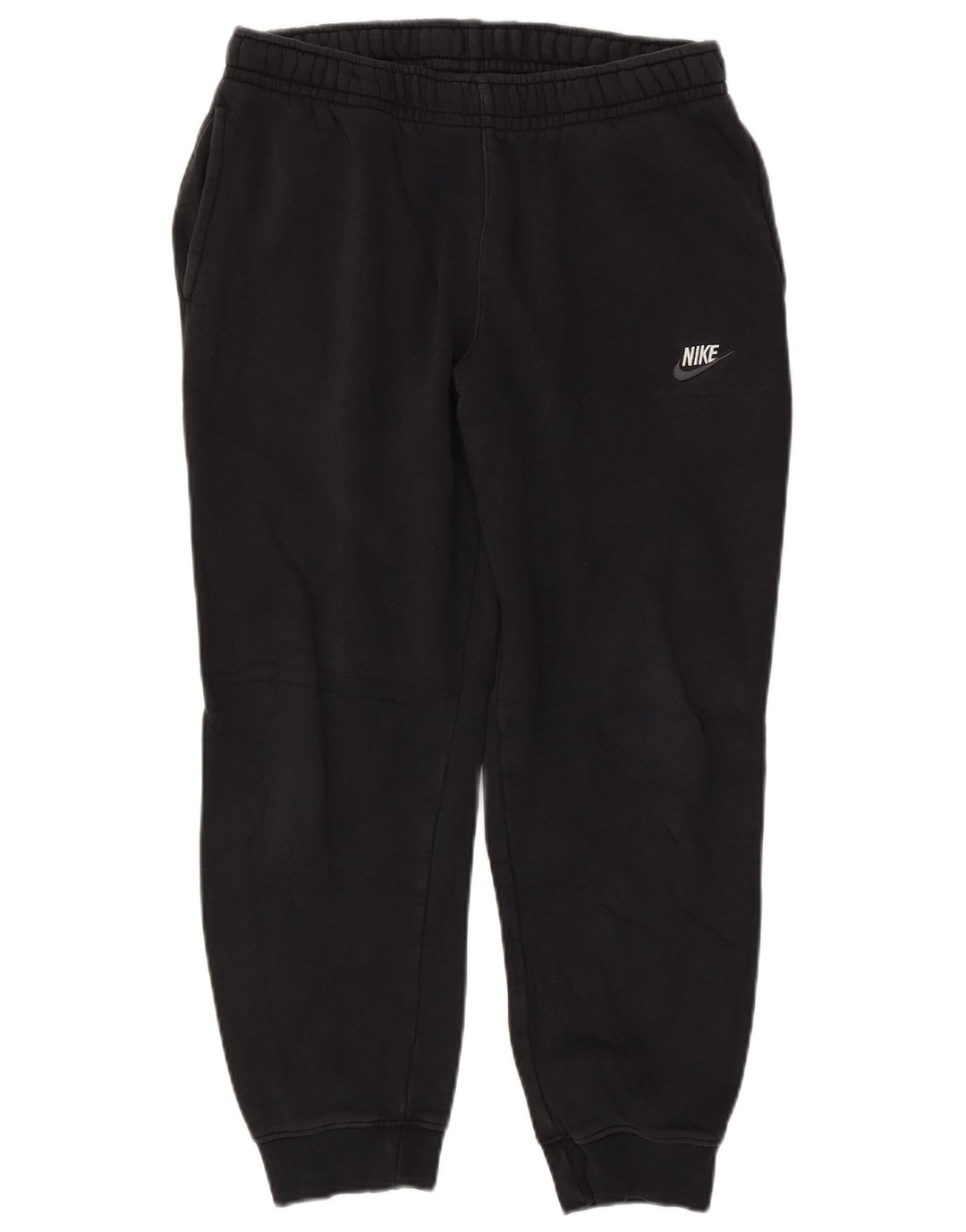 Męskie spodnie dresowe Nike, joggery, średnia czarna bawełna