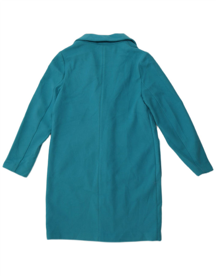 MARKS & SPENCER Płaszcz damski UK 10, mały, niebieski, poliester