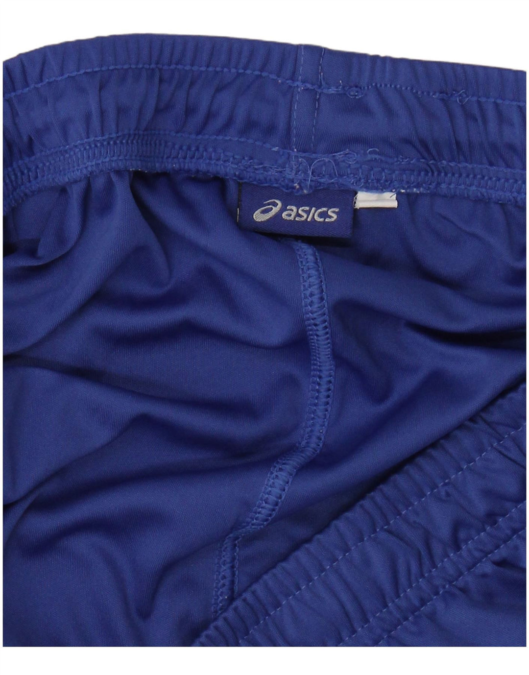 ASICS Mens Graphic Sport Shorts XL Blue Polyester