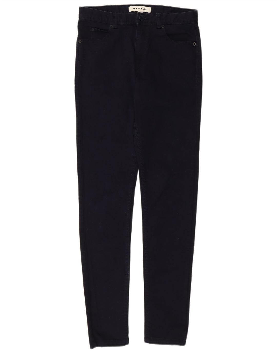 WHISTLE Damskie jeansy skinny W28 L29 Granatowe, bawełniane