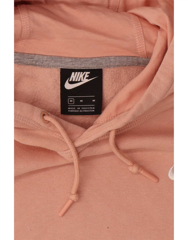 Męski sweter z kapturem Nike, średni, różowy, bawełniany