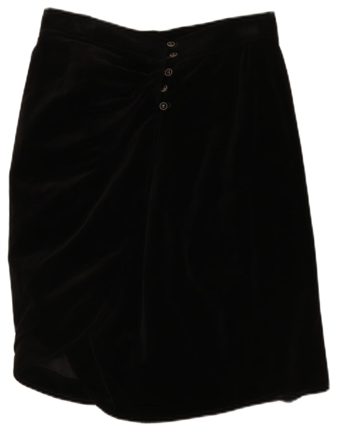 UNGARO Damska prosta spódnica W30 Średnia czerń