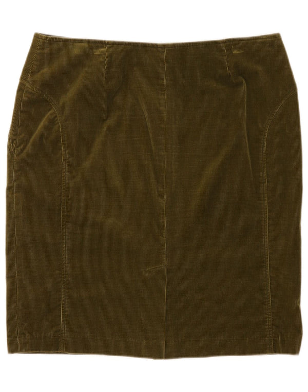 Henry Cottons Damska spódnica sztruksowa IT 46 Large W34 Khaki Cotton