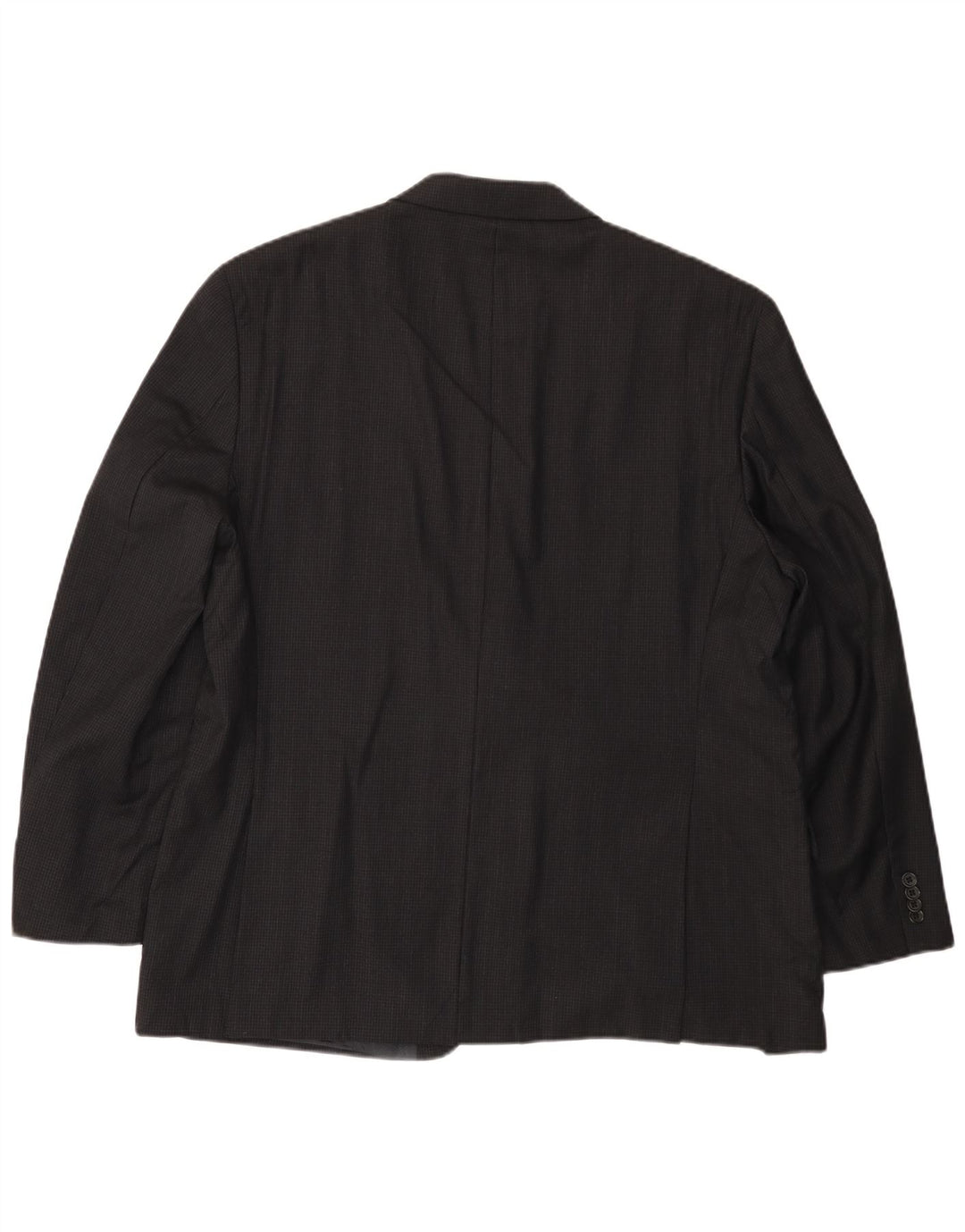 MICHAEL KORS Męska marynarka zapinana na 2 guziki UK 46 3XL Czarna wełna