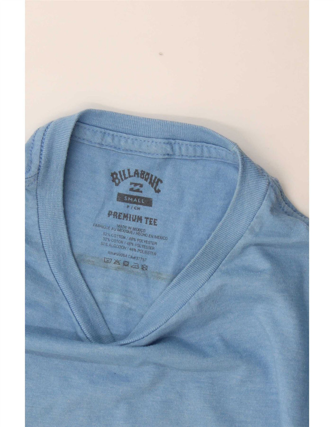 Męski T-shirt z grafiką Billabong, mały, niebieski, bawełniany