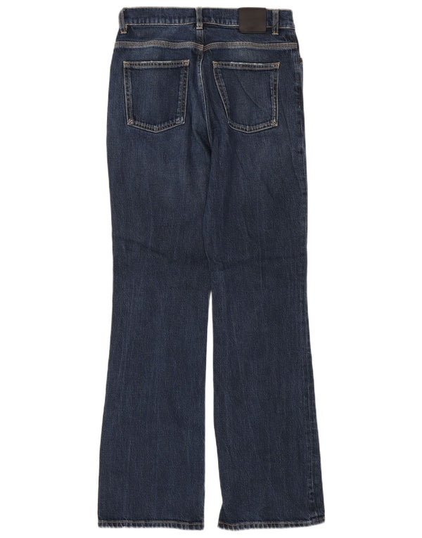 Damskie jeansy Bootcut Massimo Dutti EU 36 XS W26 L31 Niebieskie bawełniane